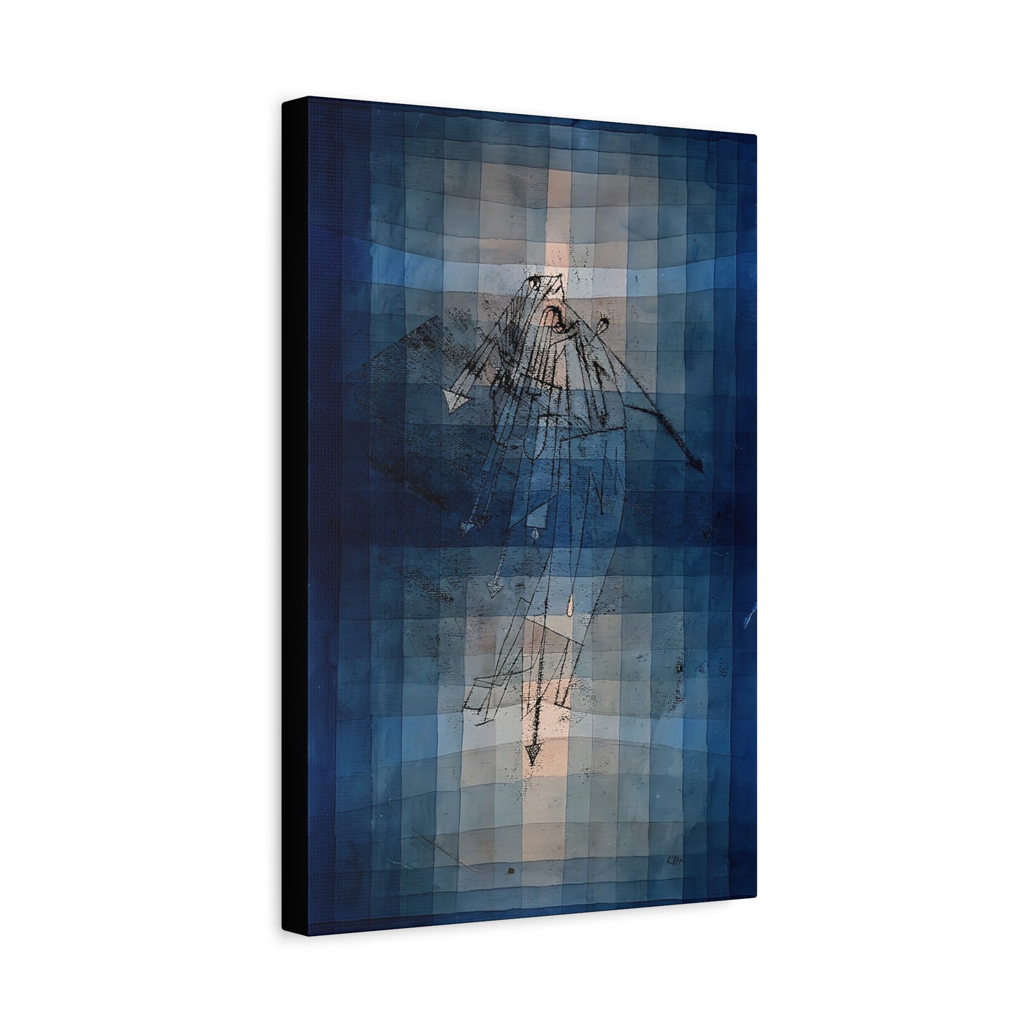 Dance of Moth (1923) by Paul Klee  / Reproduction Fine Art sur Toile / Epaisseur 3.2 cm - 1.25 inch