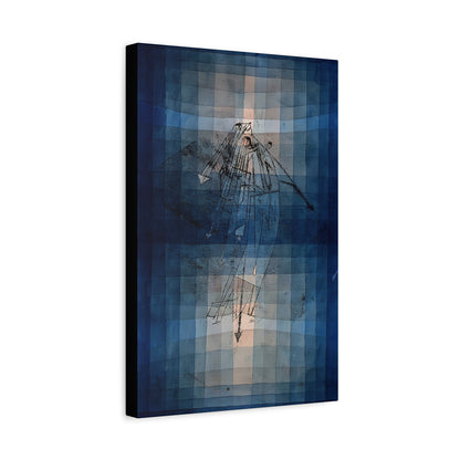 Dance of Moth (1923) by Paul Klee  / Reproduction Fine Art sur Toile / Epaisseur 3.2 cm - 1.25 inch