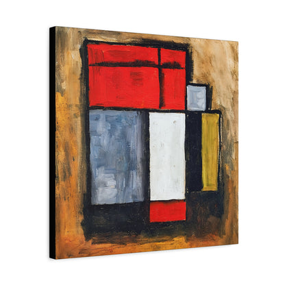 Formas abstractas (1929) by Joaquín Torres-García / Reproduction Fine Art sur Toile /  Epaisseur 3.2 cm - 1.25 inch