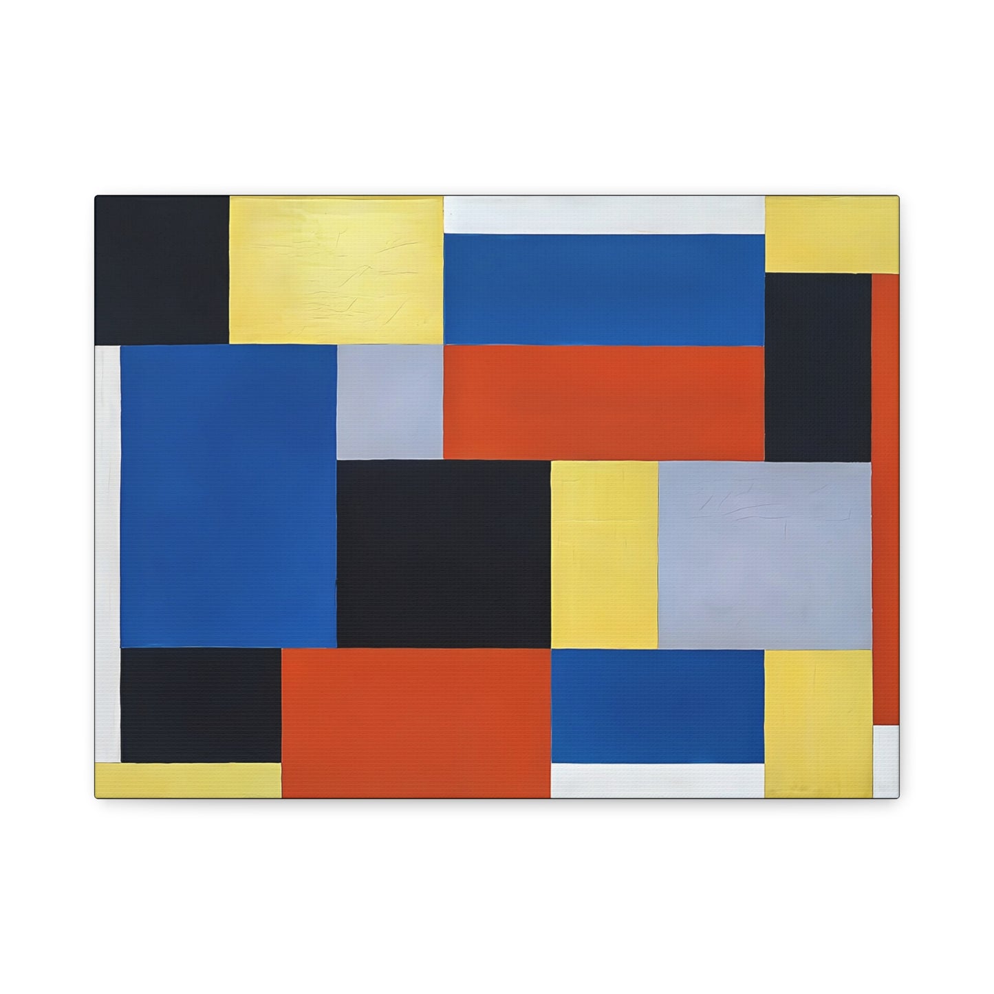 Composition XX (1920) by Theo van Doesburg  / Reproduction Fine Art sur Toile / Epaisseur 3.2 cm - 1.25 inch