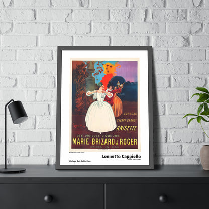 Marie Brizard & Roger (1912) by Leonetto Cappiello / Affiche Encadrée Série Vintage Ads Collection