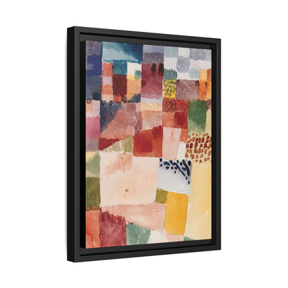 Motif from Hammamet (1914) by Paul Klee / Toile encadrée sur caisse américaine