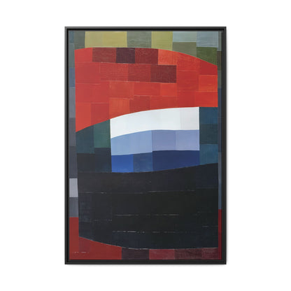 My Sky is Red (1933)  by Otto Freundlich / Toile encadrée sur caisse américaine