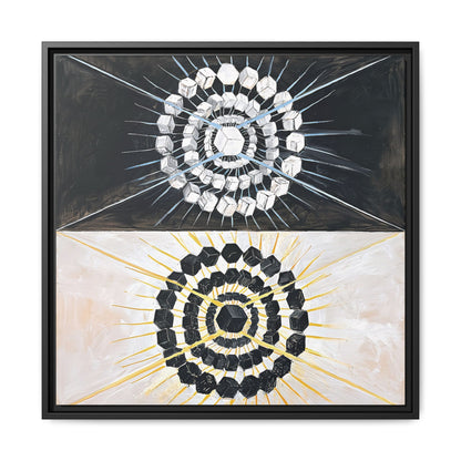 Group IX,SUW No. 8, The Swan, No. 8 (1915) by Hilma af Klint   / Toile encadrée sur caisse américaine