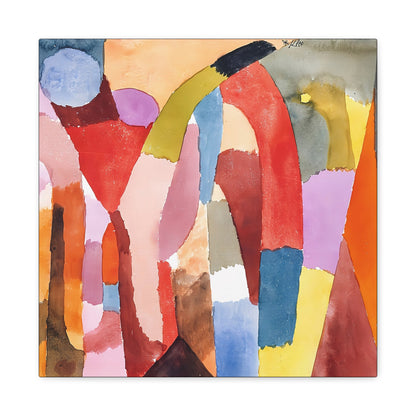 Movement of Vaulted Chambers (1915) by Paul Klee   / Reproduction Fine Art sur Toile / Epaisseur 3,2cm - 1'25 po