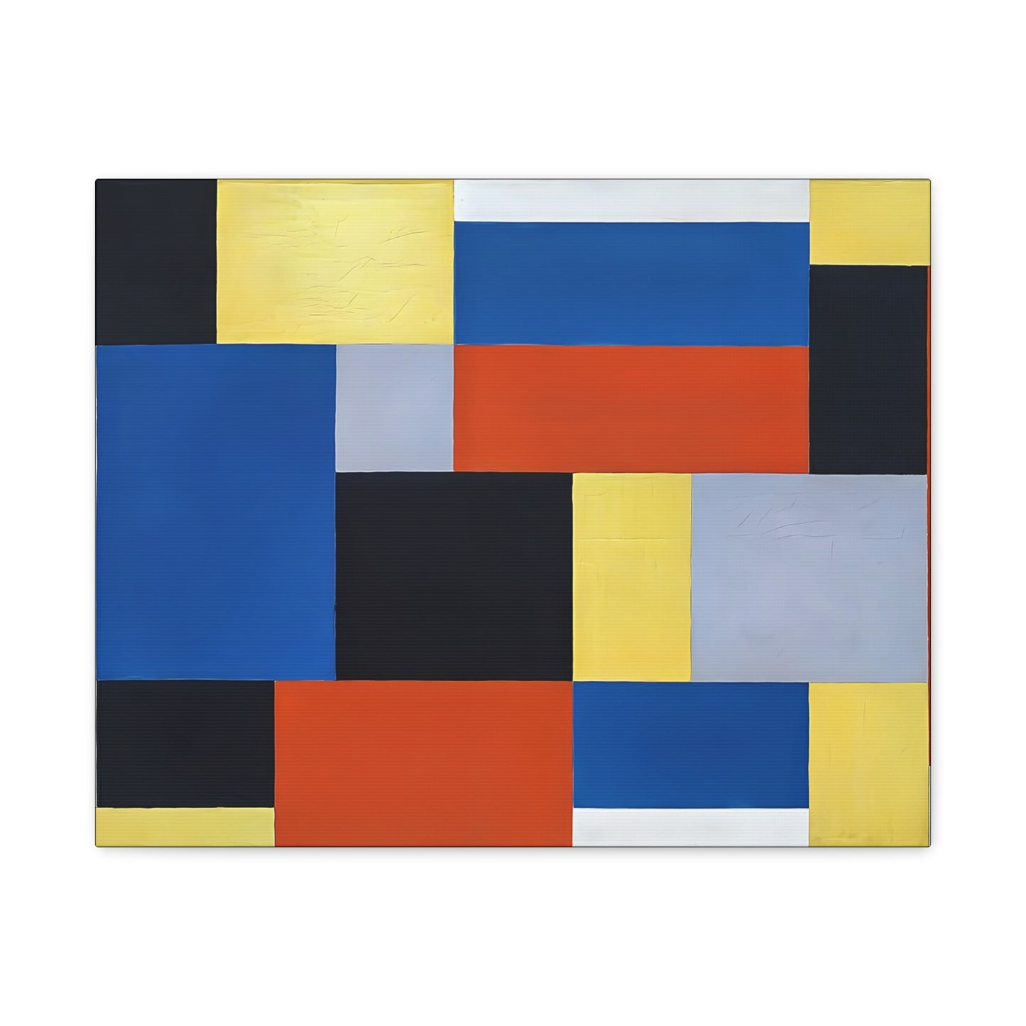 Composition XX (1920) by Theo van Doesburg  / Reproduction Fine Art sur Toile / Epaisseur 3.2 cm - 1.25 inch