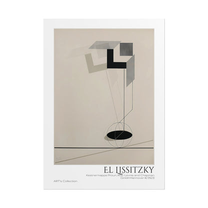 Kestnermappe Proun, Rob. Levnis and Chapman GmbH Hannover #2 (1923) by El Lissitzky / Affiche imprimée - Série ART's Collection