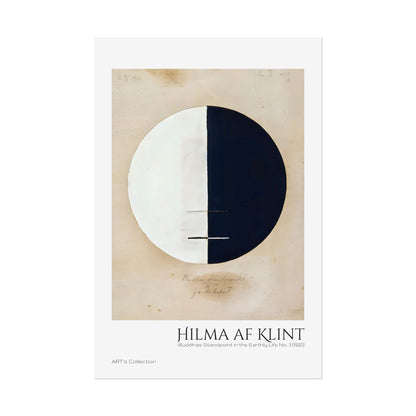 Buddhas Standpoint in the Earthly Life No. 3 (1920) by Hilma af Klint  / Affiche imprimée - Série ART's Collection