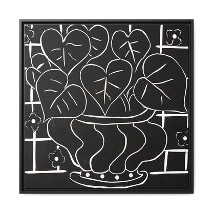 Corbeille de bégonias I (1938) by Henri Matisse / Toile encadrée sur caisse américaine