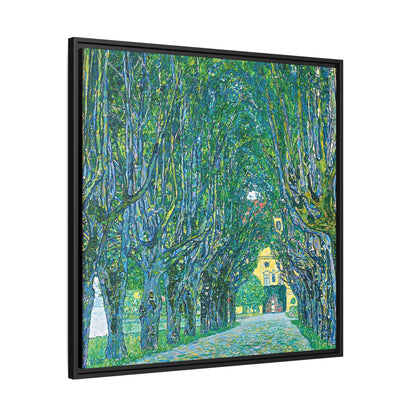 Avenue to the Kammer Castle (1912) by Gustav Klimt / Toile encadrée sur caisse américaine