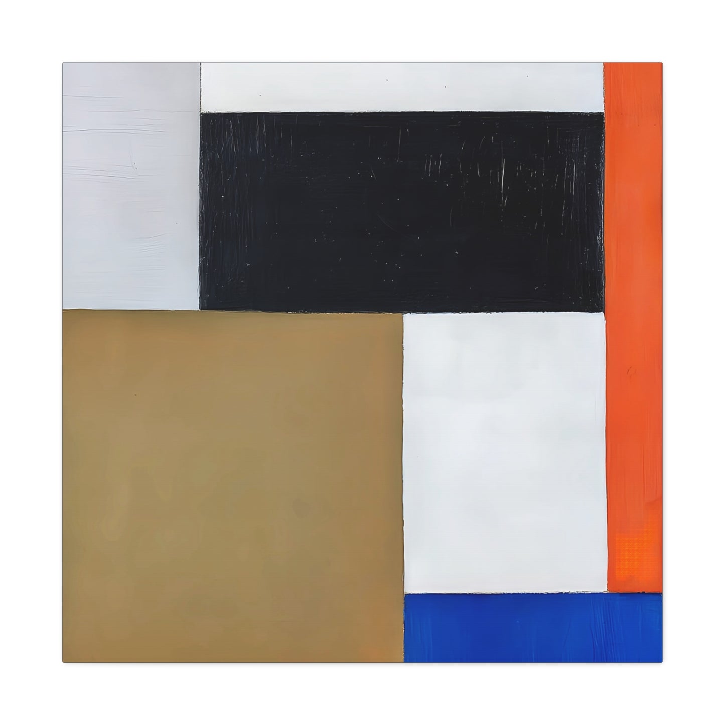 Composition (1923 - 1924) by Theo van Doesburg / Reproduction Fine Art sur Toile / Epaisseur 3,2cm - 1'25 po