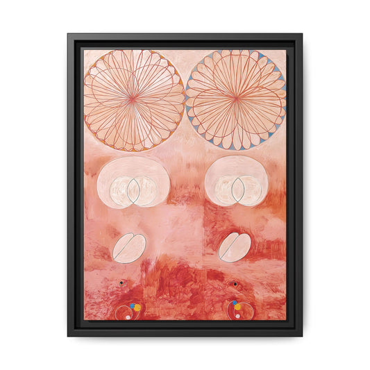 The Ten Largest, No. 9, Old Age (1907) by Hilma af Klint   / Toile encadrée sur caisse américaine