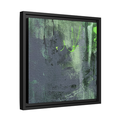 Tableau Beaux Arts Quartz & Emeraude "Série Sign Collections" / Toile encadrée sur caisse américaine