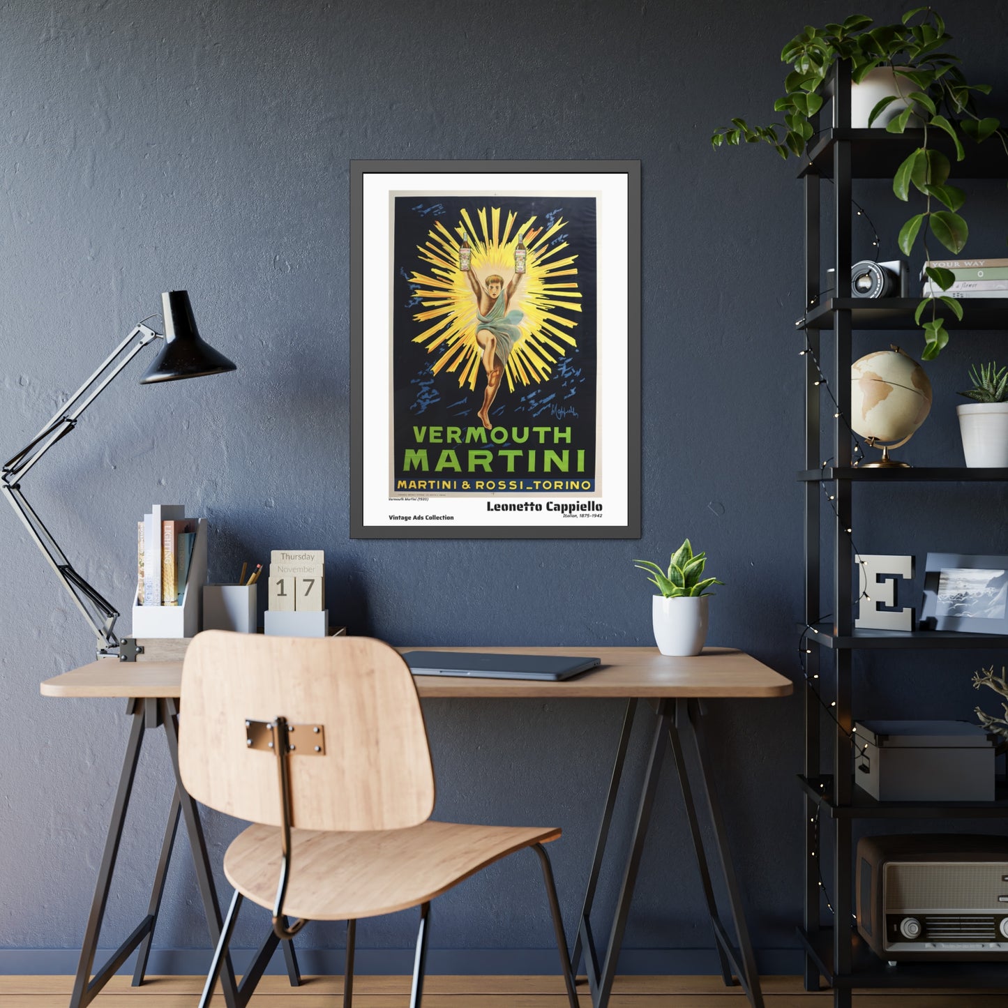 Vermouth Martini (1920) by Leonetto Cappiello / Affiche Encadrée Série Vintage Ads Collection