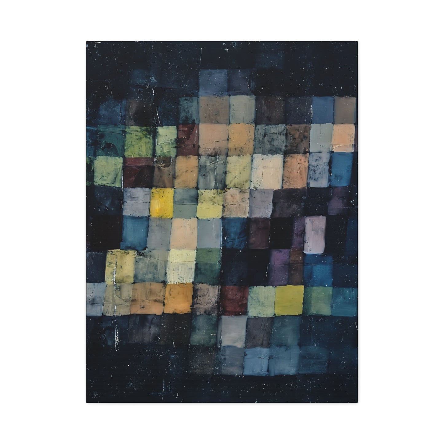 Old sound (1925) by Paul Klee   / Reproduction Fine Art sur Toile / Epaisseur 3,2cm - 1'25 po