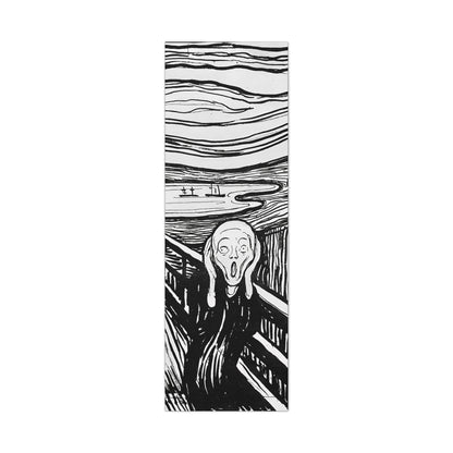 The Scream (1895) by Edvard Munch / Reproduction Fine Art sur Toile / Epaisseur 3,2cm - 1'25 po