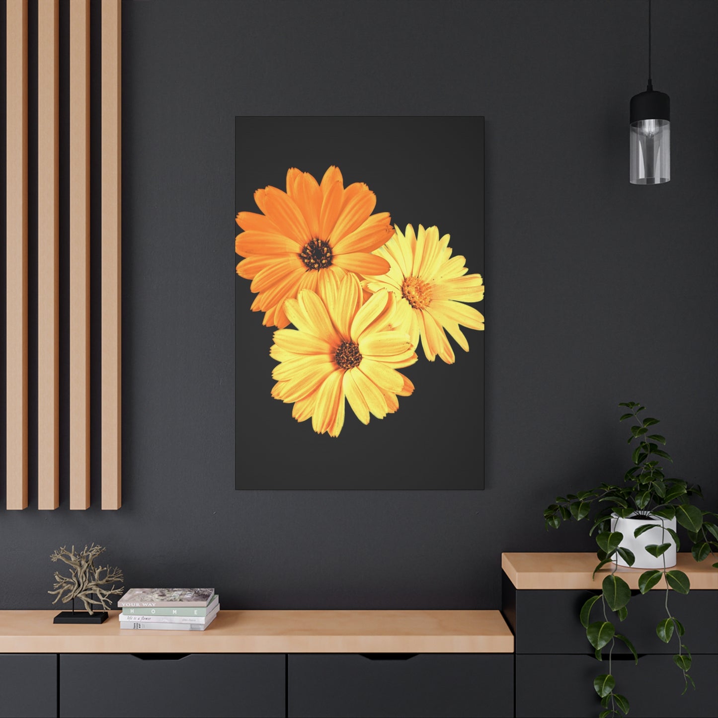Collection Signature "FLORAL Numéro 8" sur Toile Fine Art sur Toile / Epaisseur 3,2cm - 1'25 po