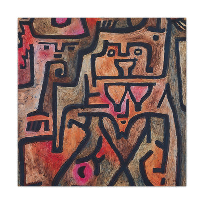 Forest Witches (1938) by Paul Klee / Reproduction Fine Art sur Toile / Epaisseur 3,2cm - 1'25 po