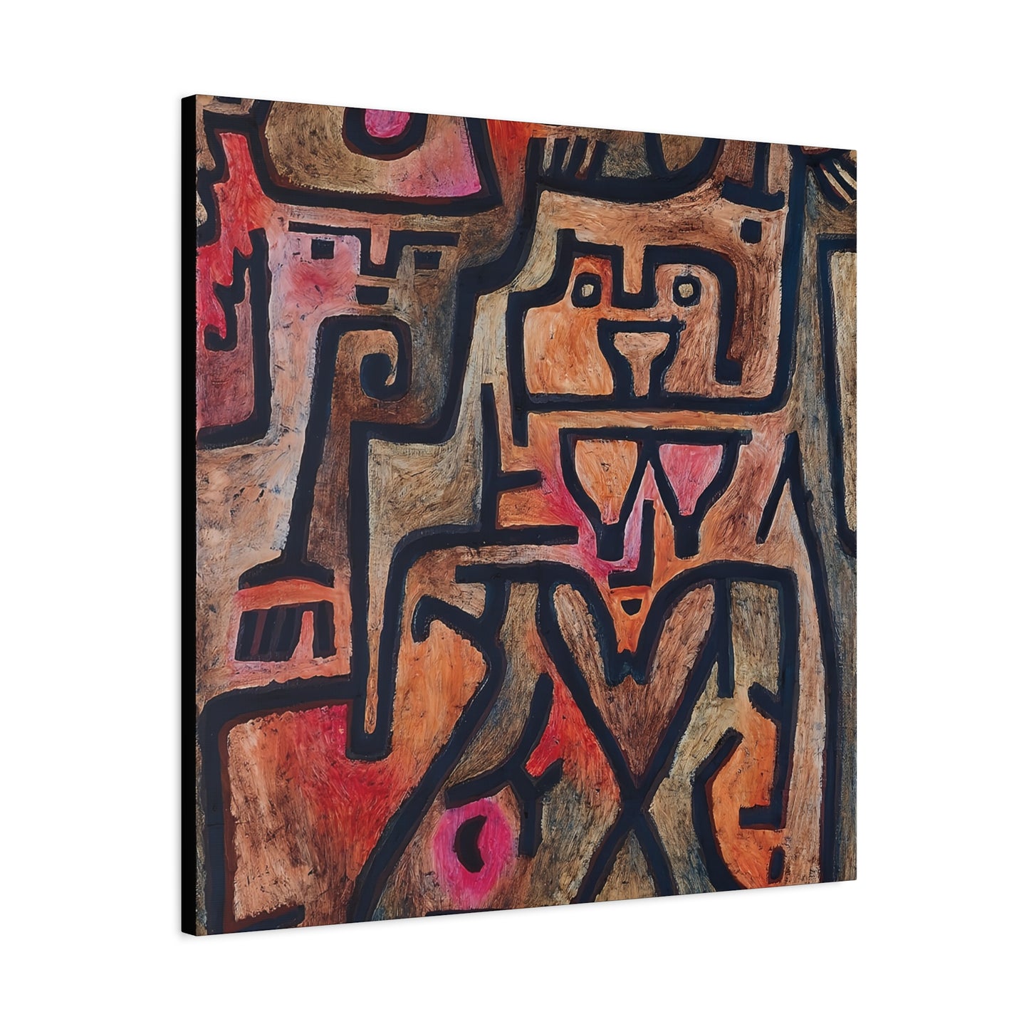 Forest Witches (1938) by Paul Klee / Reproduction Fine Art sur Toile / Epaisseur 3,2cm - 1'25 po
