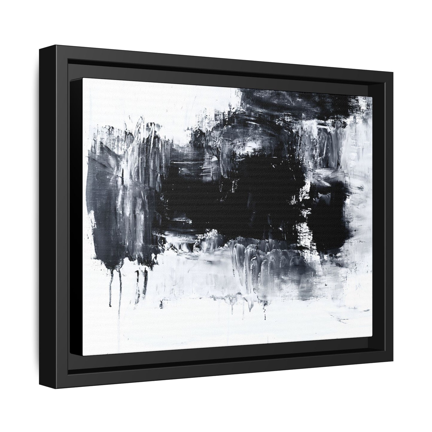 Tableau Beaux Arts Darkside "Série Sign Collections" / Toile encadrée sur caisse américaine