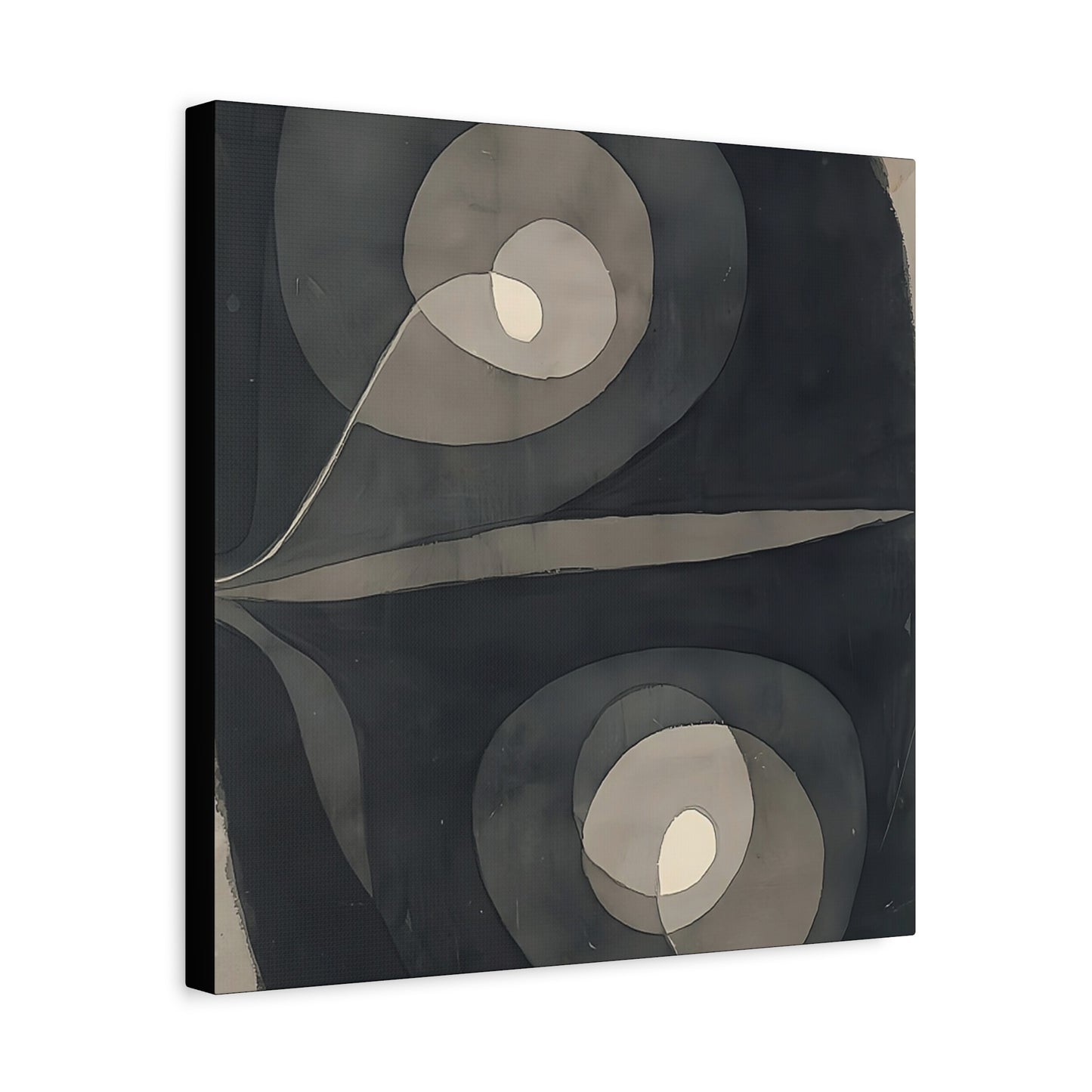 Spiral Screw Flowers I (1932)  by Paul Klee  / Reproduction Fine Art sur Toile / Epaisseur 3.2 cm - 1.25 inch