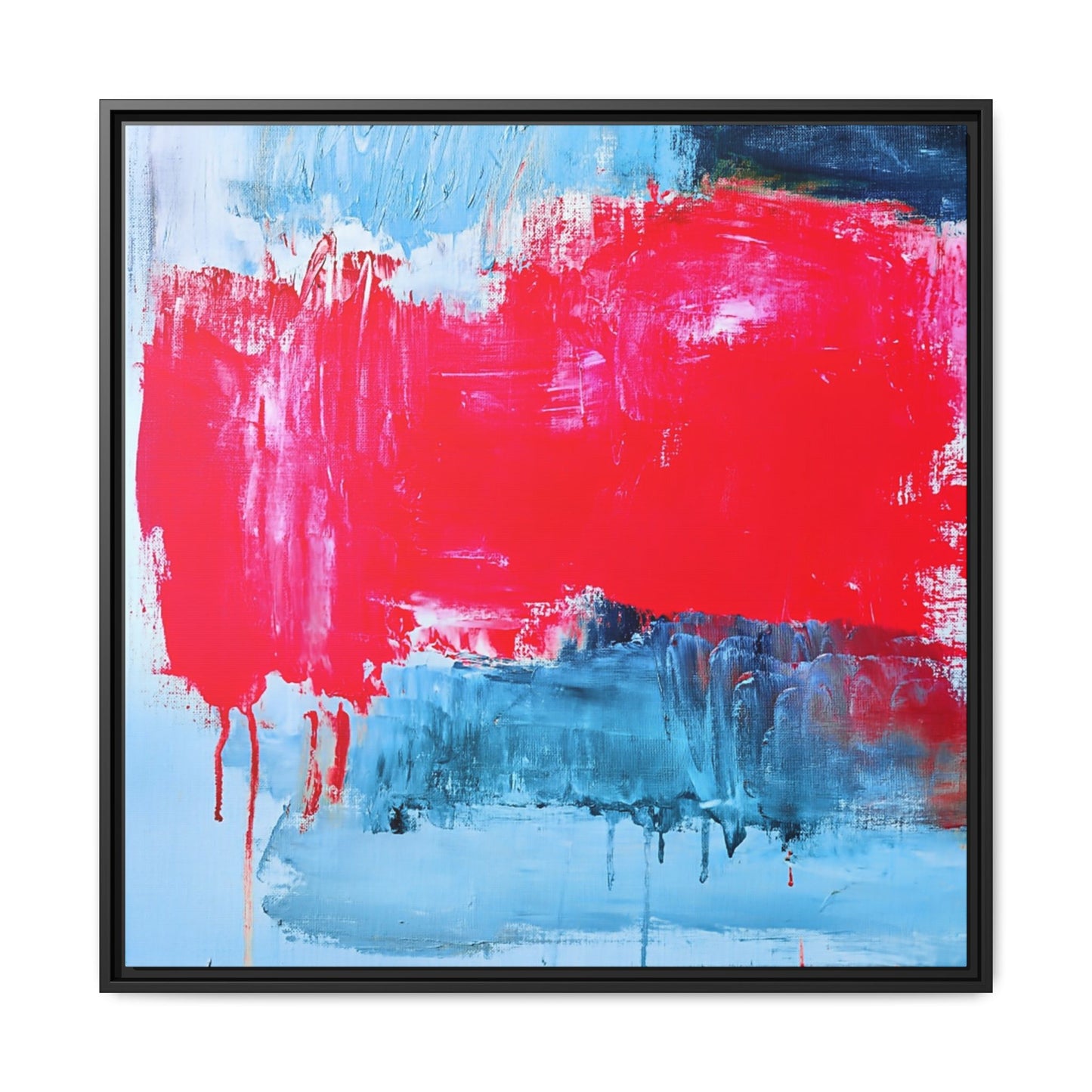 Tableau Beaux Arts Dark Cloud "Série Sign Collections" / Toile encadrée sur caisse américaine