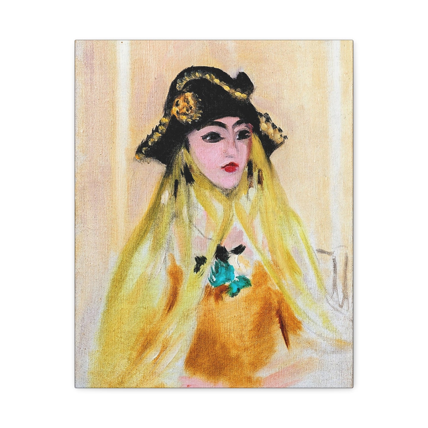 Ancilla (1921) by Henri Matisse / Reproduction Fine Art sur Toile /  Epaisseur 3.2 cm - 1.25 inch
