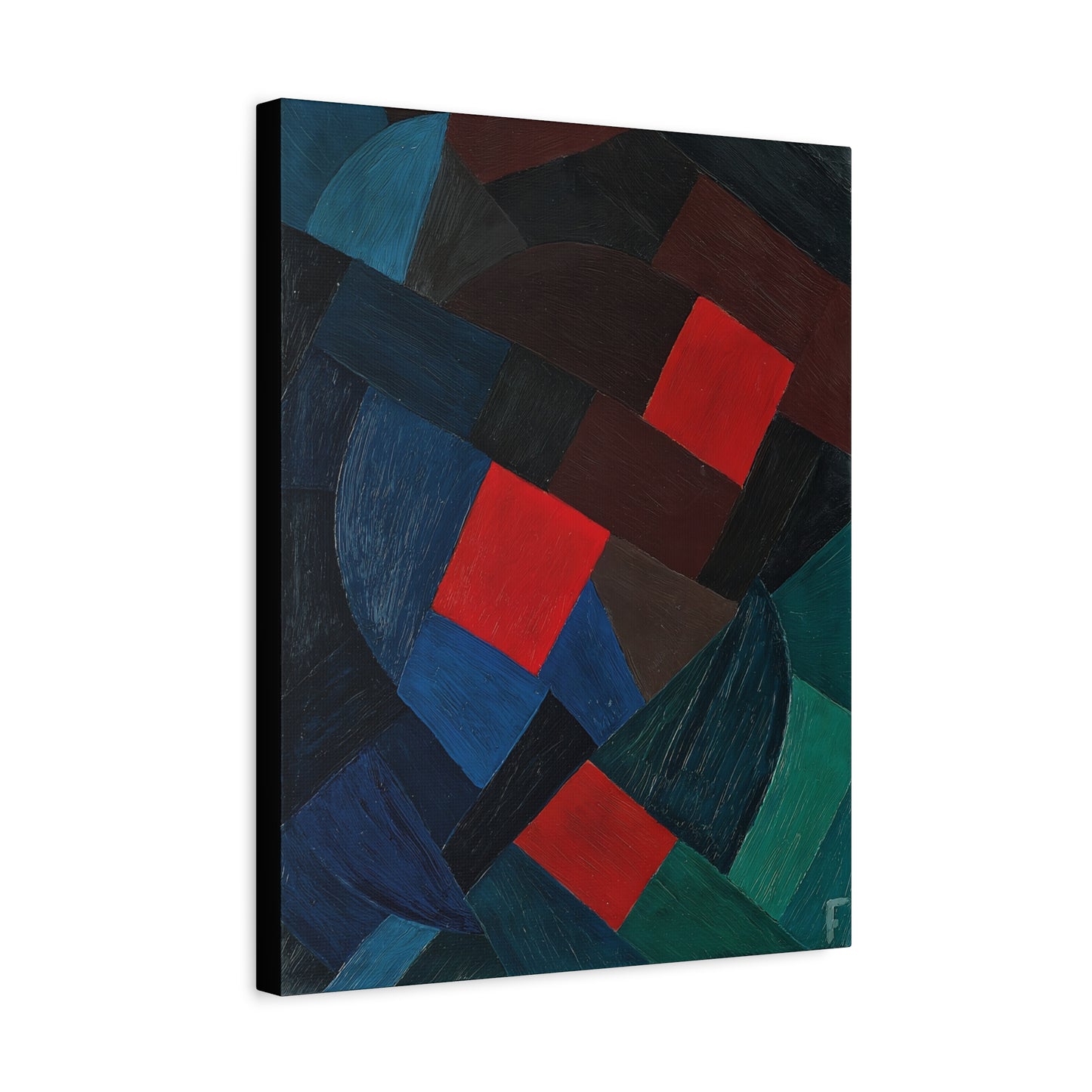Komposition (1935-1936) by Otto Freundlich  / Reproduction Fine Art sur Toile / Epaisseur 3,2cm - 1'25 po