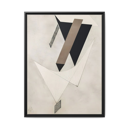 Kestnermappe Proun, Rob. Levnis and Chapman GmbH Hannover #4 (1923) by El Lissitzky / Toile encadrée sur caisse américaine