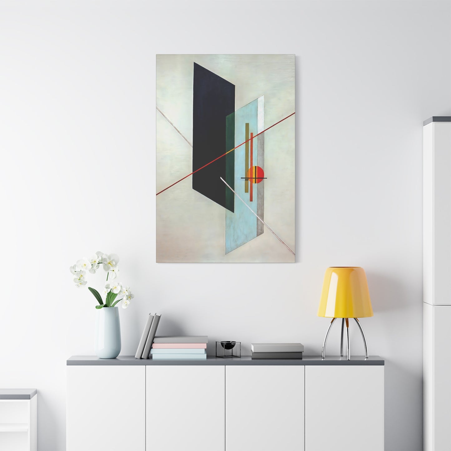 A IX (1923) by László Moholy-Nagy  / Reproduction Fine Art sur Toile /  Epaisseur 3.2 cm - 1.25 inch