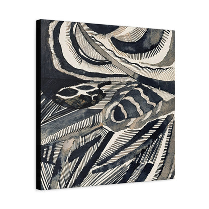 Landschaft (1918)  by Otto Freundlich  / Reproduction Fine Art sur Toile / Epaisseur 3.2 cm - 1.25 inch