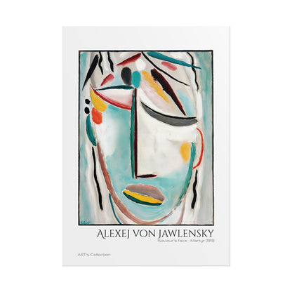 Saviour's face - Martyr (1919) by Alexej von Jawlensky  / Affiche imprimée - Série ART's Collection