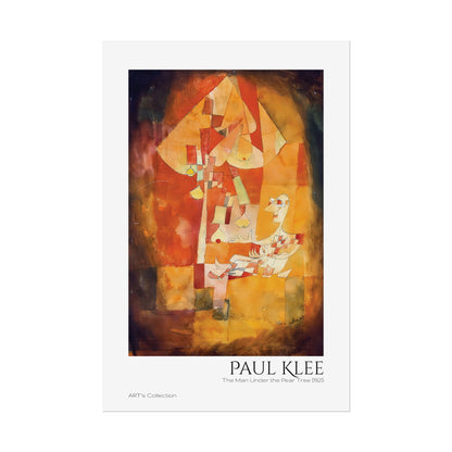 The Man Under the Pear Tree (1921) by Paul Klee / Affiche imprimée - Série ART's Collection
