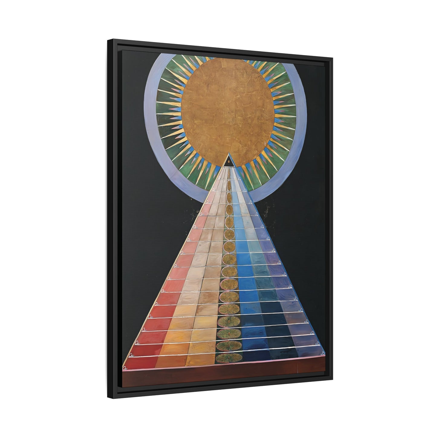 Altarpiece No. 1 Group X (1915) by Hilma af Klint   / Toile encadrée sur caisse américaine