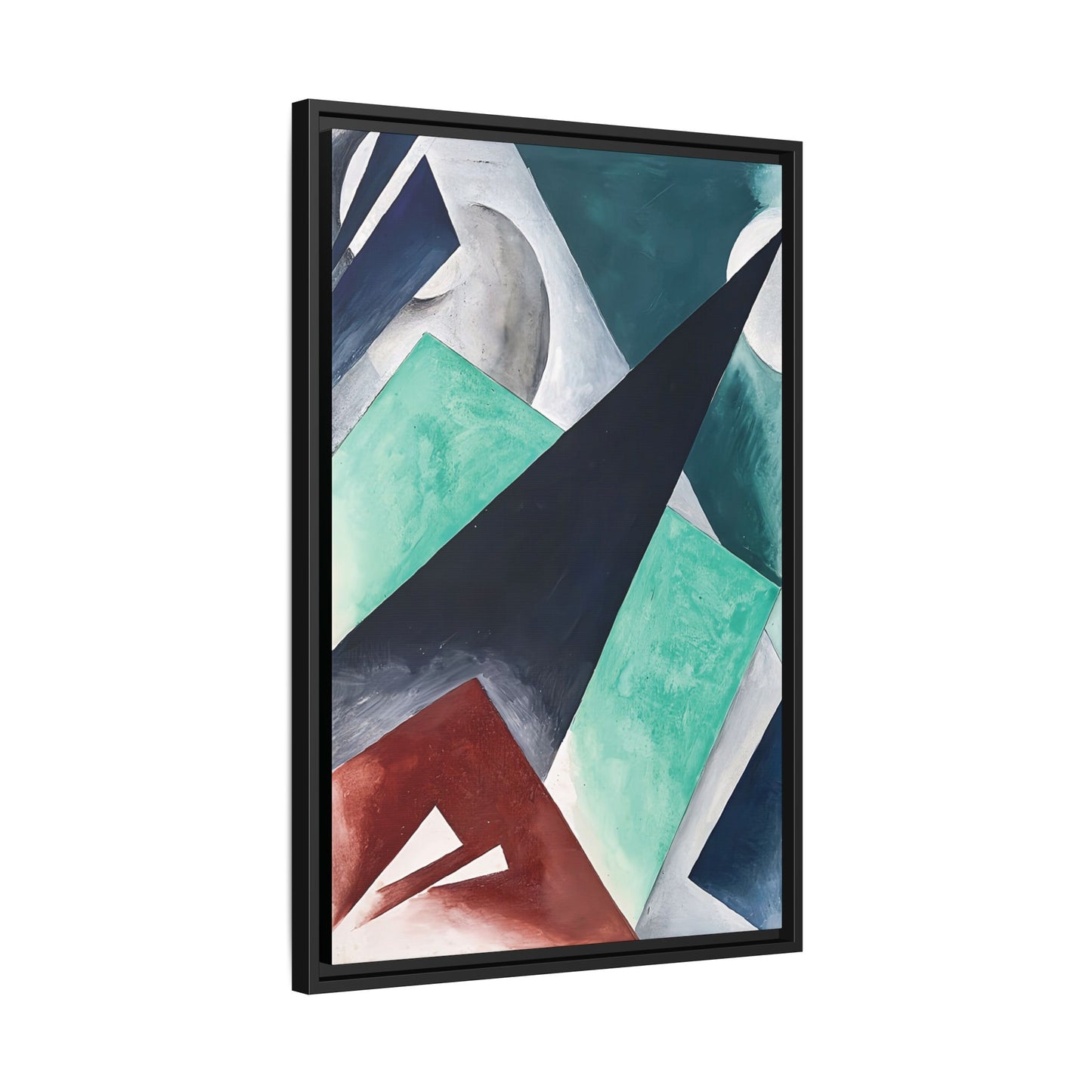 Painterly Architectonic (1918) by Lyubov Popova / Toile encadrée sur caisse américaine