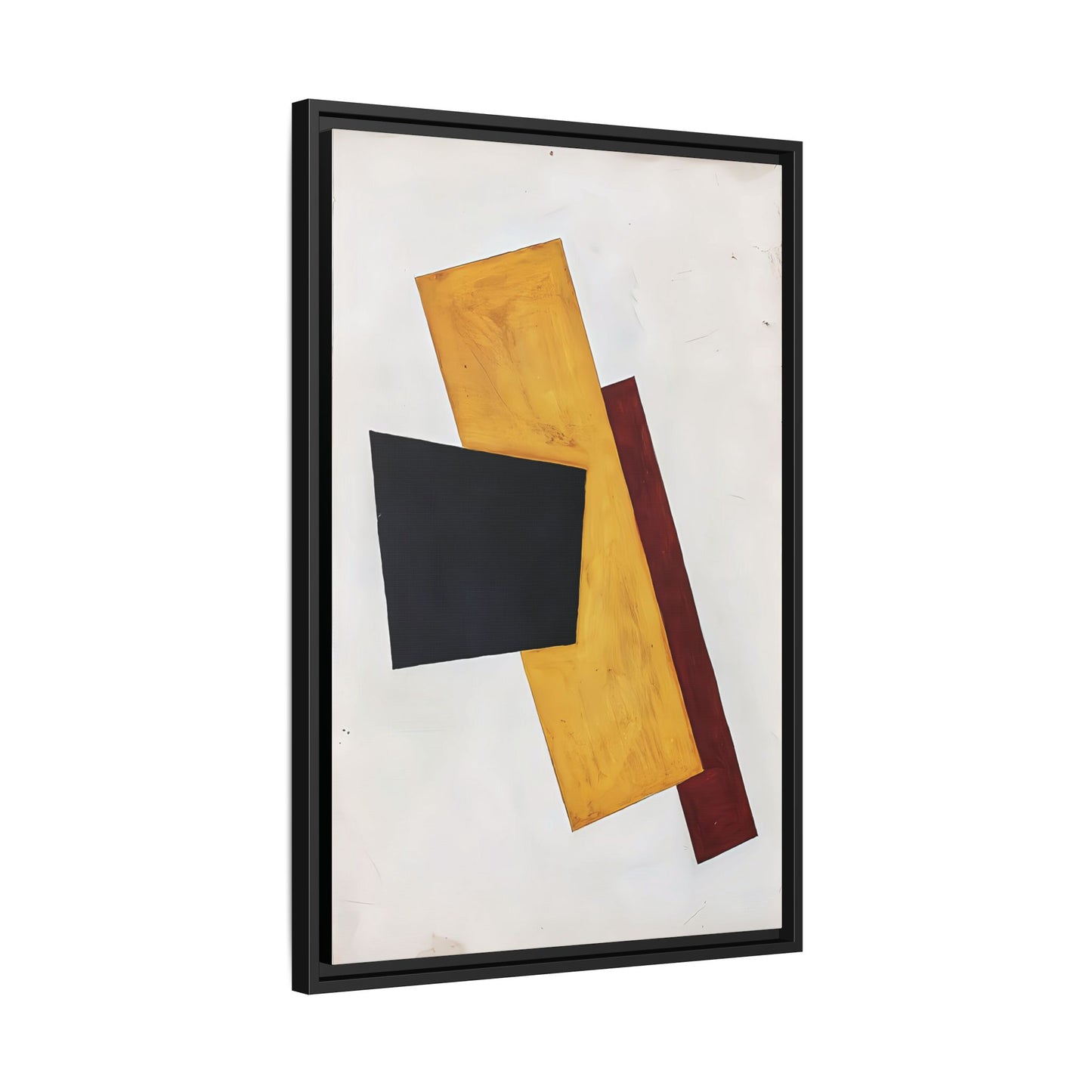 Composition (1917) by Lyubov Popova / Toile encadrée sur caisse américaine