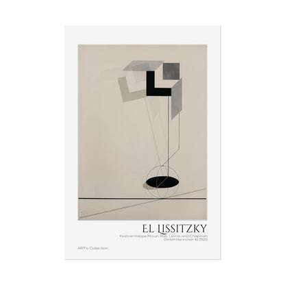 Kestnermappe Proun, Rob. Levnis and Chapman GmbH Hannover #2 (1923) by El Lissitzky / Affiche imprimée - Série ART's Collection