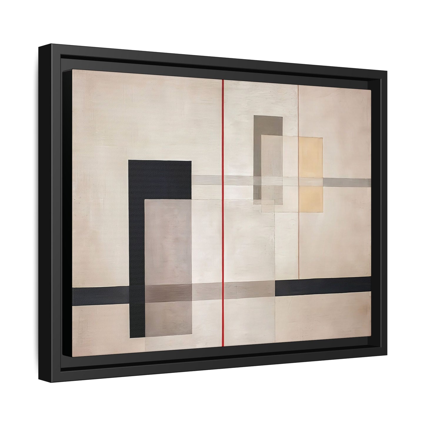 K VII (1922) by László Moholy-Nagy  / Toile encadrée sur caisse américaine