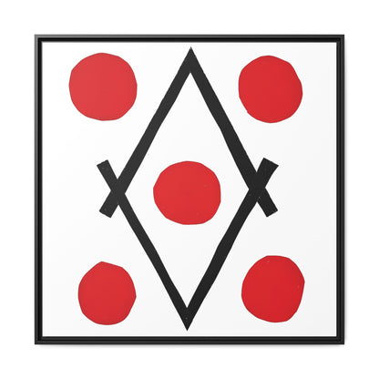 Losange (1946-1947) by Henri Matisse / Toile encadrée sur caisse américaine