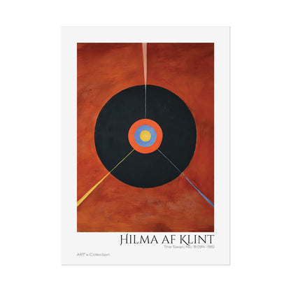 The Swan, No. 18 (1914 -1915) by Hilma af Klint  / Affiche imprimée - Série ART's Collection