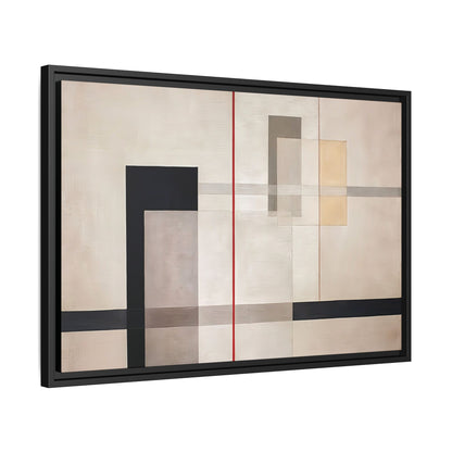 K VII (1922) by László Moholy-Nagy  / Toile encadrée sur caisse américaine