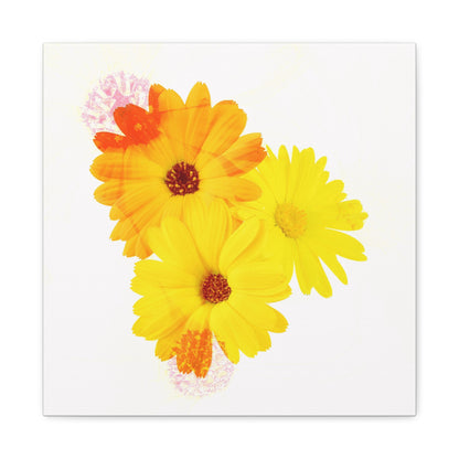 Collection Signature "FLORAL Numéro 16" sur Toile Fine Art sur Toile / Epaisseur 3,2cm - 1'25 po