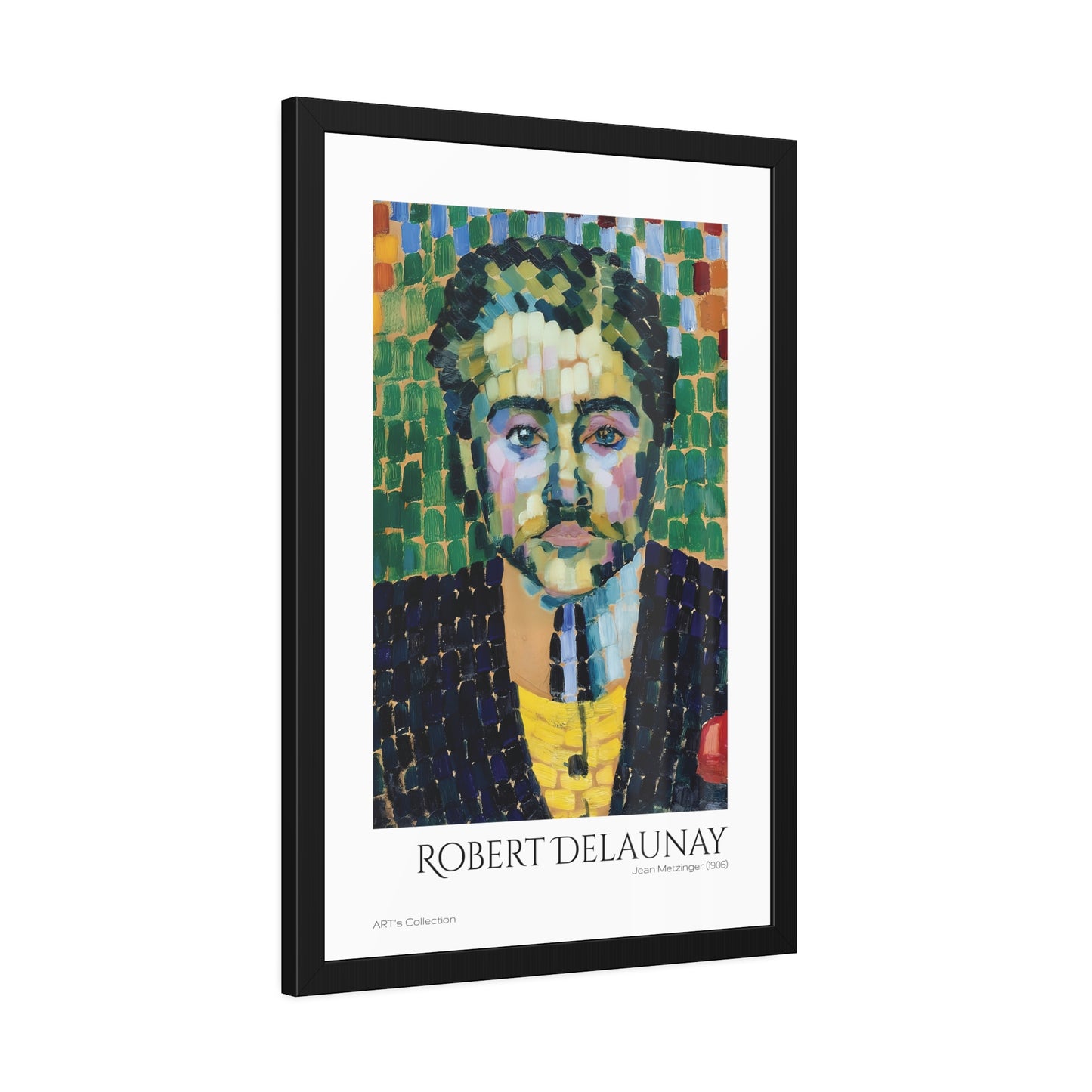 Jean Metzinger (1906) by Robert Delaunay / Affiche Encadrée série ART's Collection