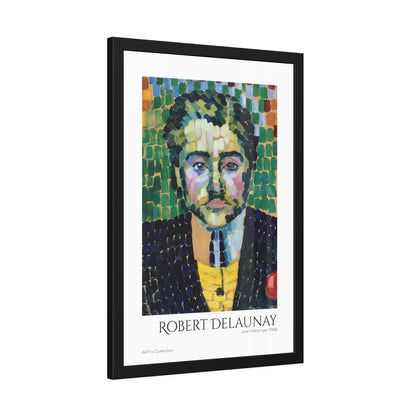 Jean Metzinger (1906) by Robert Delaunay / Affiche Encadrée série ART's Collection