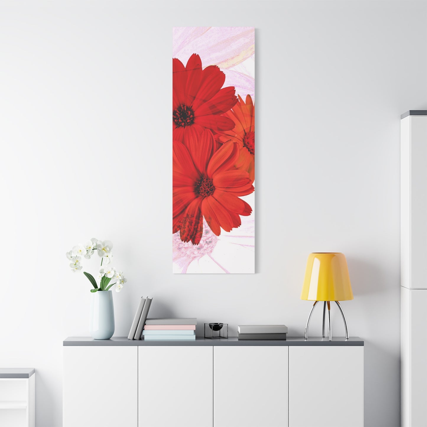 Collection Signature "FLORAL Numéro 20" sur Toile Fine Art sur Toile / Epaisseur 3,2cm - 1'25 po
