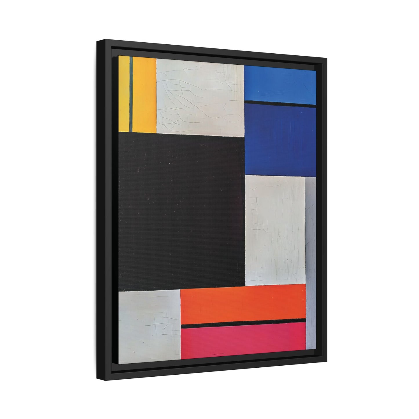 Composition XXI (1923) by Theo van Doesburg  / Toile encadrée sur caisse américaine
