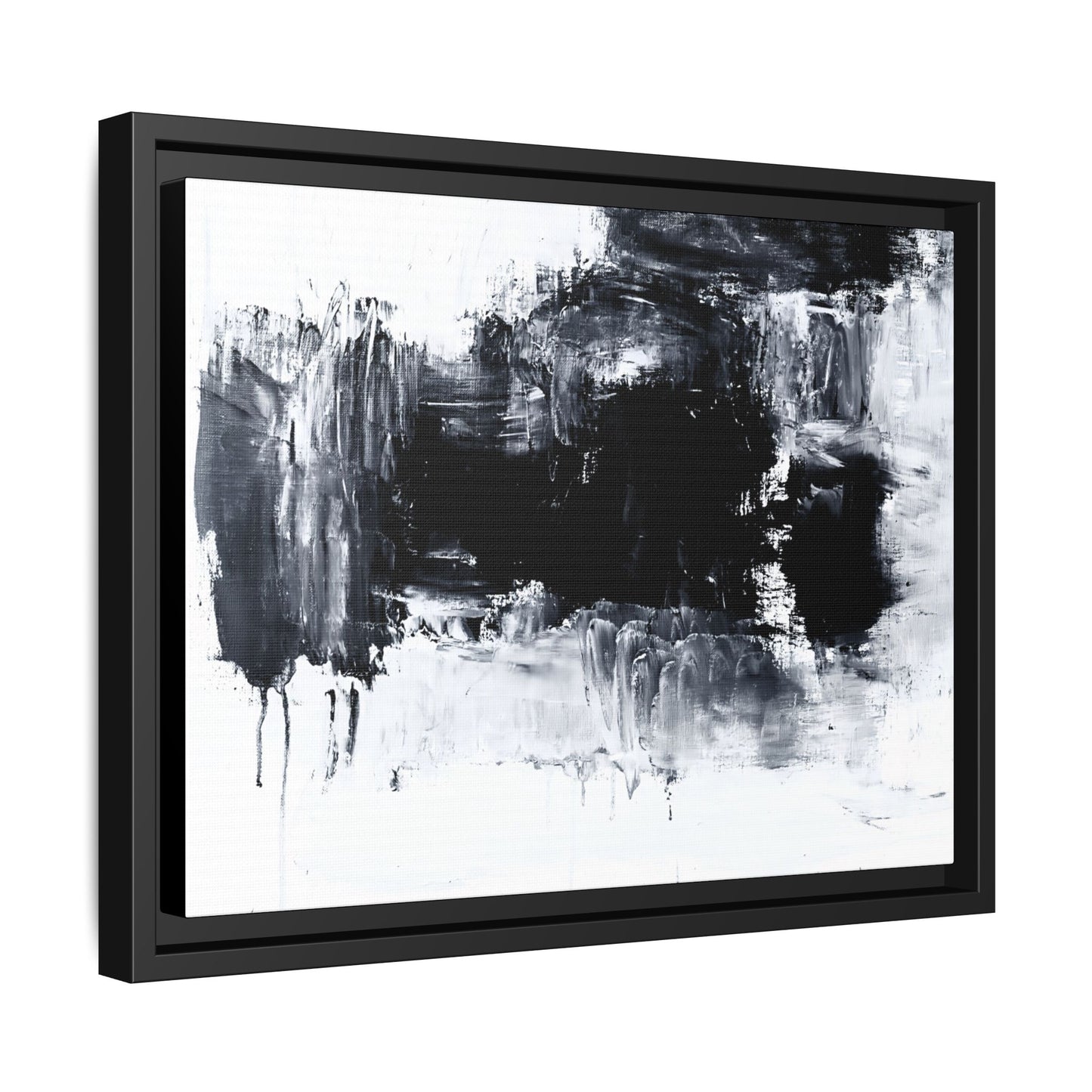 Tableau Beaux Arts Darkside "Série Sign Collections" / Toile encadrée sur caisse américaine