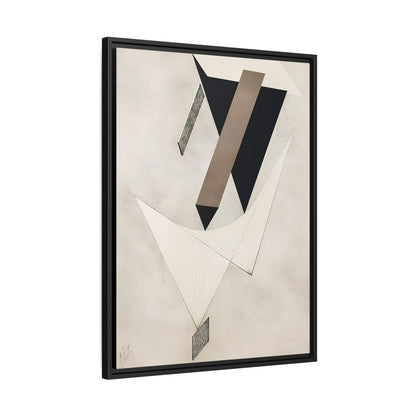 Kestnermappe Proun, Rob. Levnis and Chapman GmbH Hannover #4 (1923) by El Lissitzky / Toile encadrée sur caisse américaine