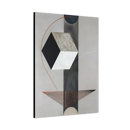 Proun 99 (ca. 1923-1925) by El Lissitzky / Reproduction Fine Art sur Toile /  Epaisseur 3.2 cm - 1.25 inch