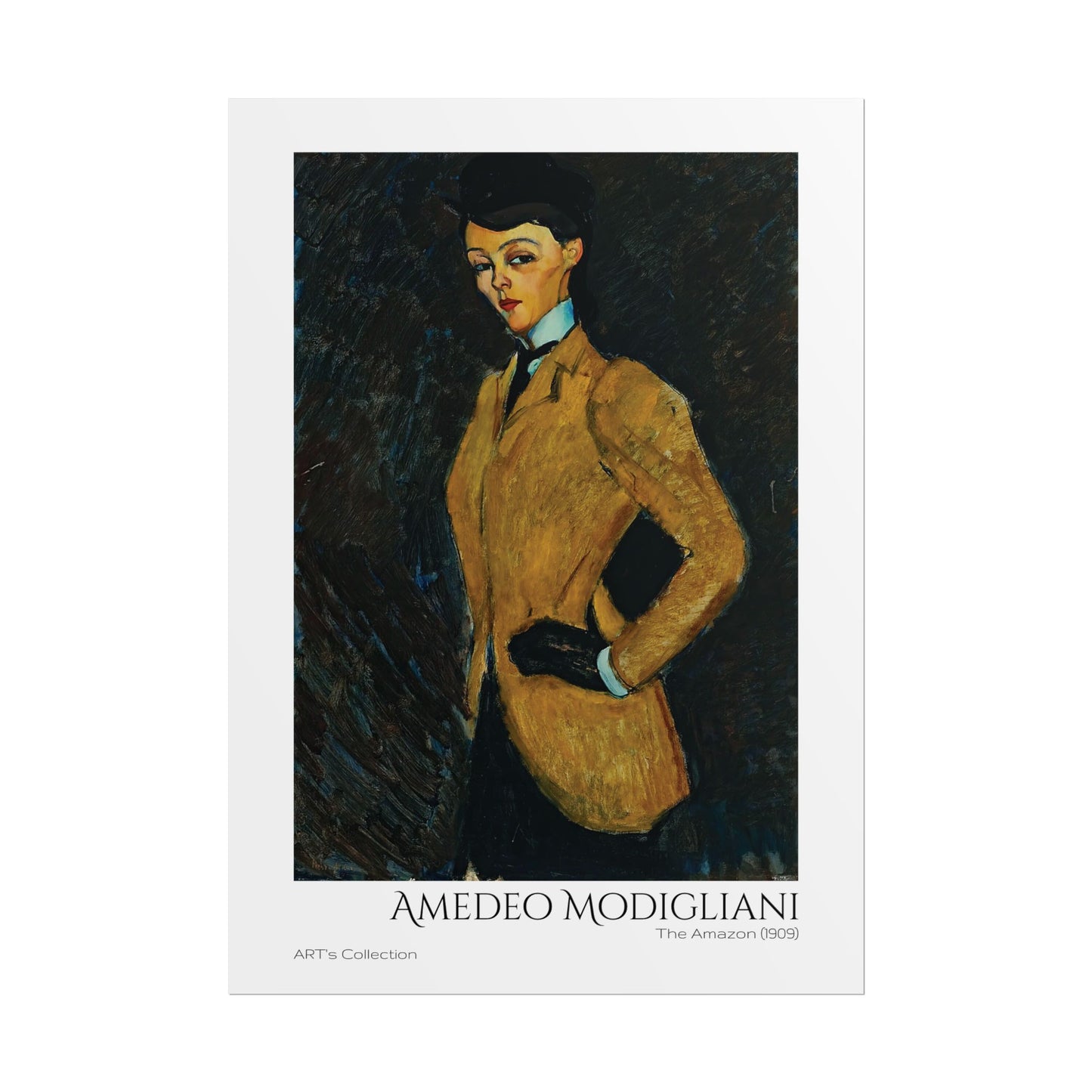The Amazon (1909) by Amedeo Modigliani / Affiche imprimée - Série ART's Collection